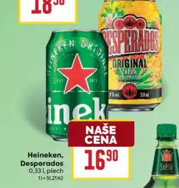Billa Heineken, Desperados nabídka