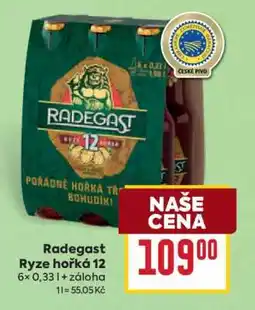 Billa Radegast Ryze Hořká 12 nabídka
