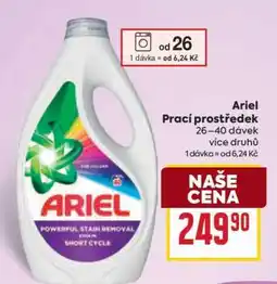 Billa Ariel prací prostředek nabídka