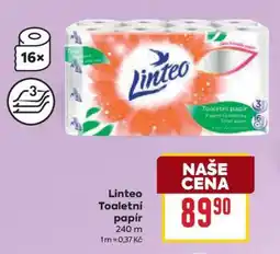 Billa Linteo toaletní papír nabídka