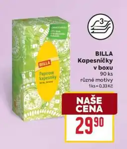 Billa BILLA Kapesníčky v boxu nabídka