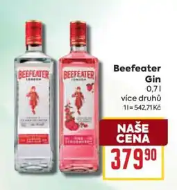 Billa Beefeater Gin nabídka