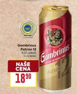 Billa Gambrinus Patron 12 nabídka