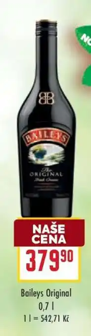 Billa Baileys Original nabídka