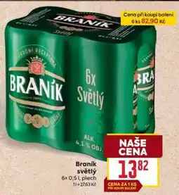 Billa Braník světlý nabídka