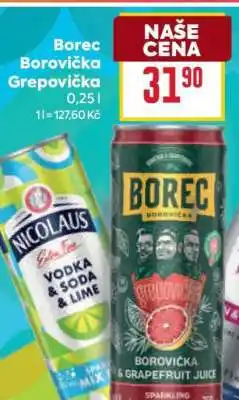 Borec borovička grepovička