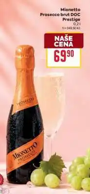 Billa Mionetto Prosecco brut DOC Prestige nabídka