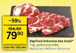Tesco Vepřová krkovice bez kosti nabídka