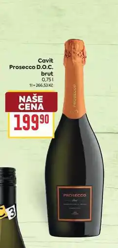 Billa Cavit Prosecco D.O.C. brut nabídka