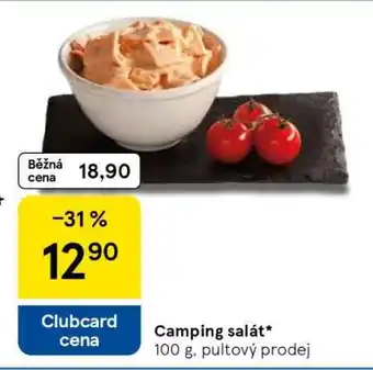 Tesco Camping salát nabídka