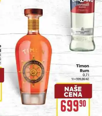 Billa Timon Rum nabídka