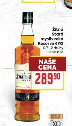 Billa Žitná Stará myslivecká Reserve 4YO nabídka