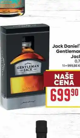 Billa Jack Daniel's Gentleman Jack nabídka