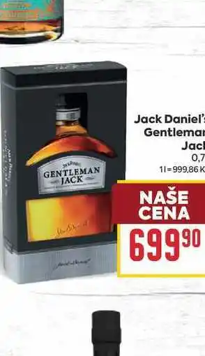 Billa Jack Daniel's Gentleman Jack nabídka