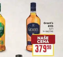 Billa Grant's 8YO 0,71 nabídka