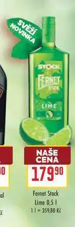 Billa Fernet Stock Lime nabídka