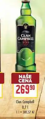 Billa Clan Campbell 0,71 nabídka