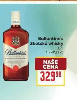 Billa Ballantine's Skotská whisky 0,71 nabídka