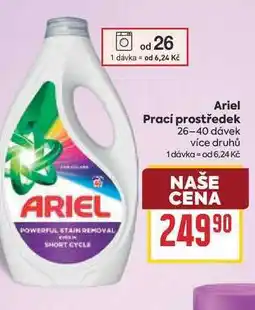 Billa Ariel Prací prostředek 26-40 dávek nabídka