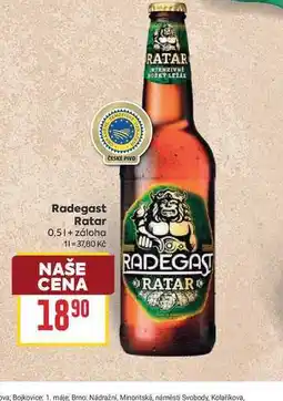 Billa Radegast Ratar nabídka