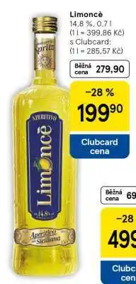 Tesco Limoncé nabídka