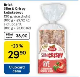 Tesco Brick Slim & Crispy Knäckebrot nabídka