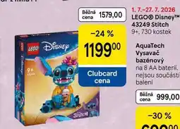 Tesco LEGO Disney 43249 Stitch 9+, 730 kostek nabídka