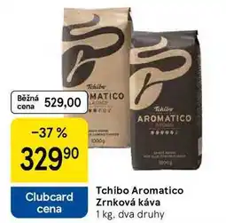 Tesco Tchibo Aromatico Zrnková káva, 1 kg, dva druhy nabídka