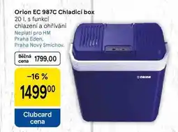Tesco Orion EC 987C Chladicí box, 20 I. s funkcí chlazení a ohřívání nabídka