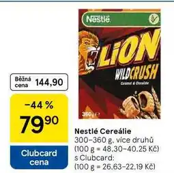 Tesco Nestlé Cereálie, 300-360 g, více druhů nabídka