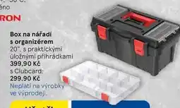 Tesco Box na nářadí s organizérem 20, s praktickými úložnými přihrádkami nabídka