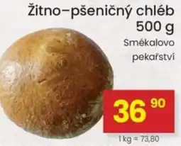 Kubík potraviny Žitno-pšeničný chléb nabídka