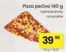 Kubík potraviny Pizza pečivo nabídka