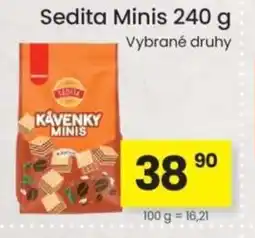 Kubík potraviny Sedita Minis nabídka