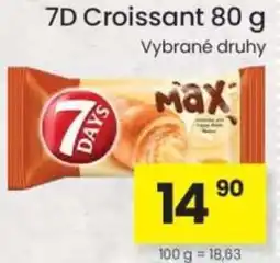 Kubík potraviny 7D Croissant nabídka