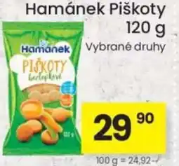 Kubík potraviny Hamánek Piškoty nabídka