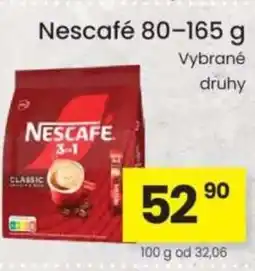 Kubík potraviny Nescafé nabídka