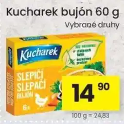 Kubík potraviny Kucharek bujón nabídka