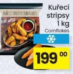 Kubík potraviny Kuřecí stripsy Cornflakes nabídka