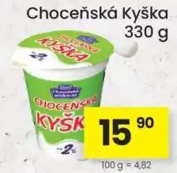Kubík potraviny Choceňská Kyška nabídka
