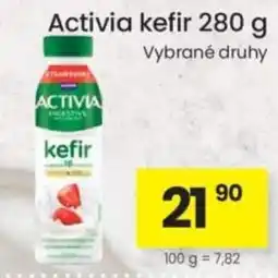 Kubík potraviny Activia kefir nabídka