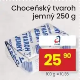 Kubík potraviny Choceňský tvaroh jemný nabídka