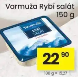Kubík potraviny Varmuža Rybí salát nabídka