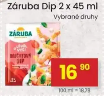 Kubík potraviny Záruba Dip nabídka