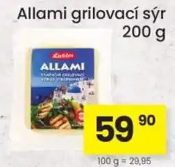 Kubík potraviny Allami grilovací sýr nabídka