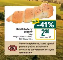 Billa Rohlík točený sypaný nabídka