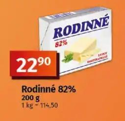 Coop RODINNÉ 82% nabídka