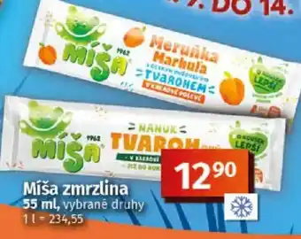 Coop Míša zmrzlina nabídka
