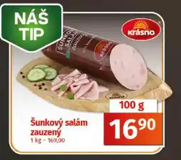 Coop Šunkový salám zauzený nabídka