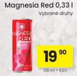 Kubík potraviny Magnesia Red nabídka